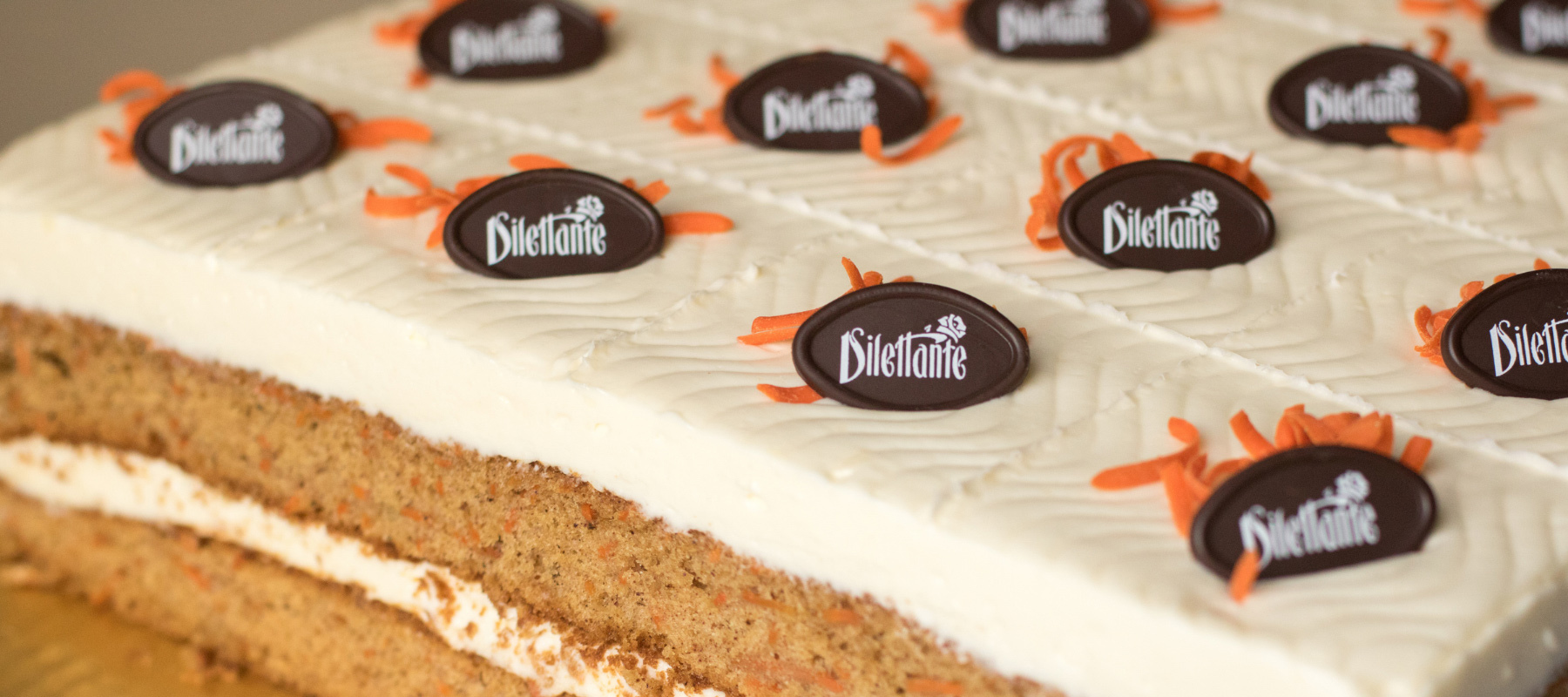 Dilettante Mocha Café Carrot Cake