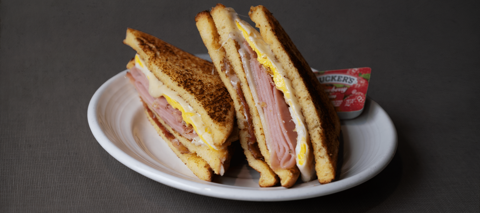 Dilettante Mocha Café Monte Cristo Sandwich