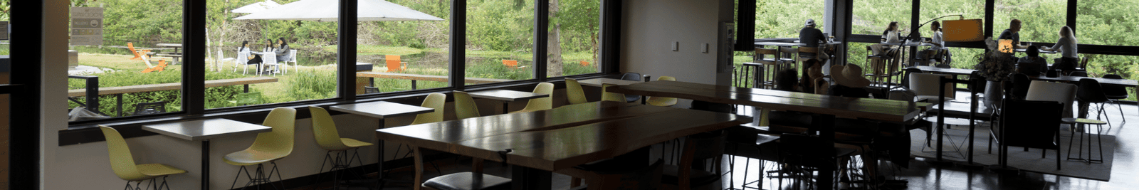 Interior of Dilettante's Bellefield Mocha Café 