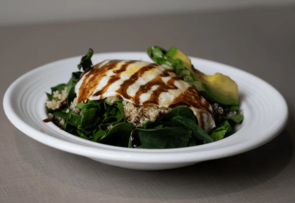 Quinoa Bowl made fresh at the Dilettante Mocha Café