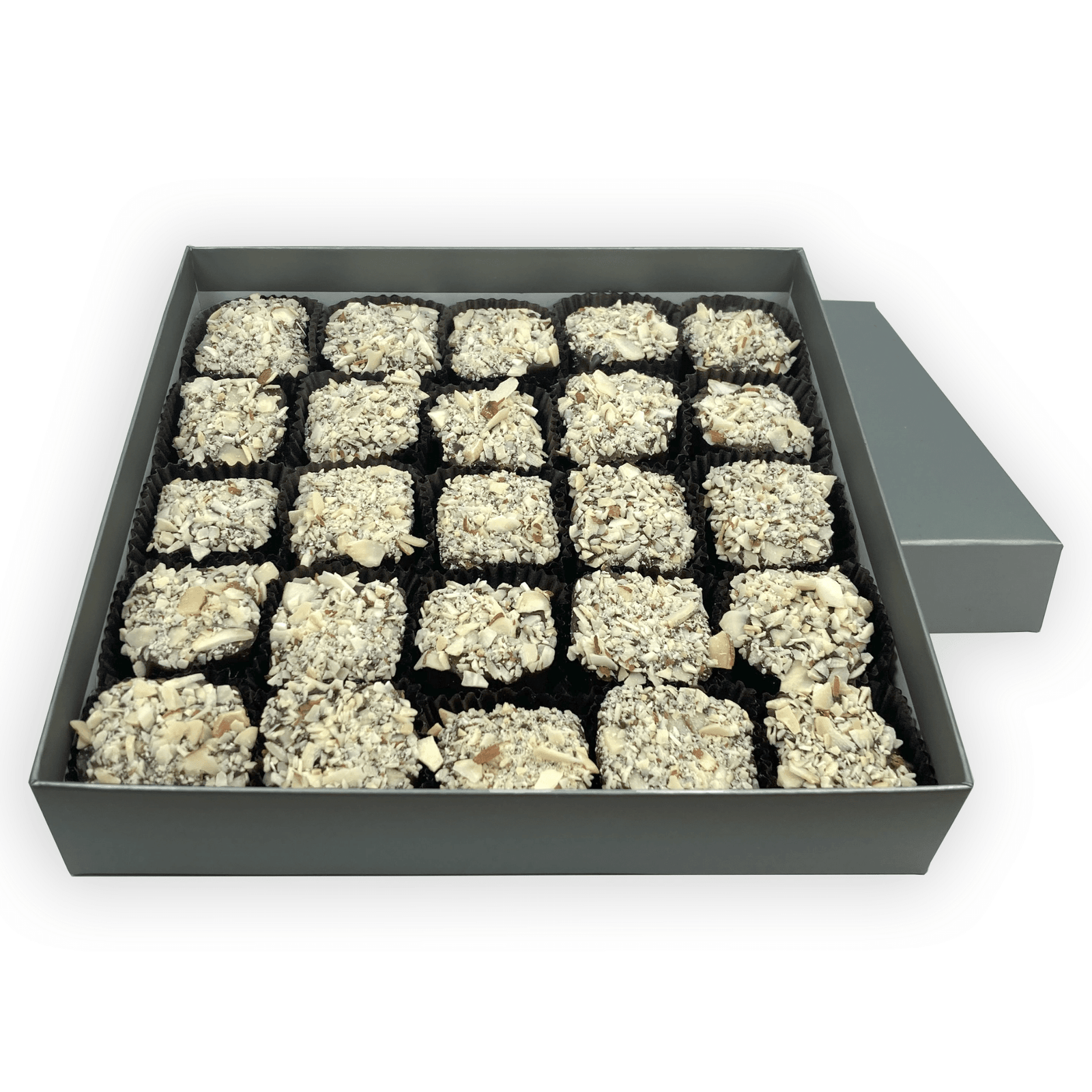 Dilettante Chocolates Rheingold Toffee in Dark Chocolate bulk 25-piece arrangement