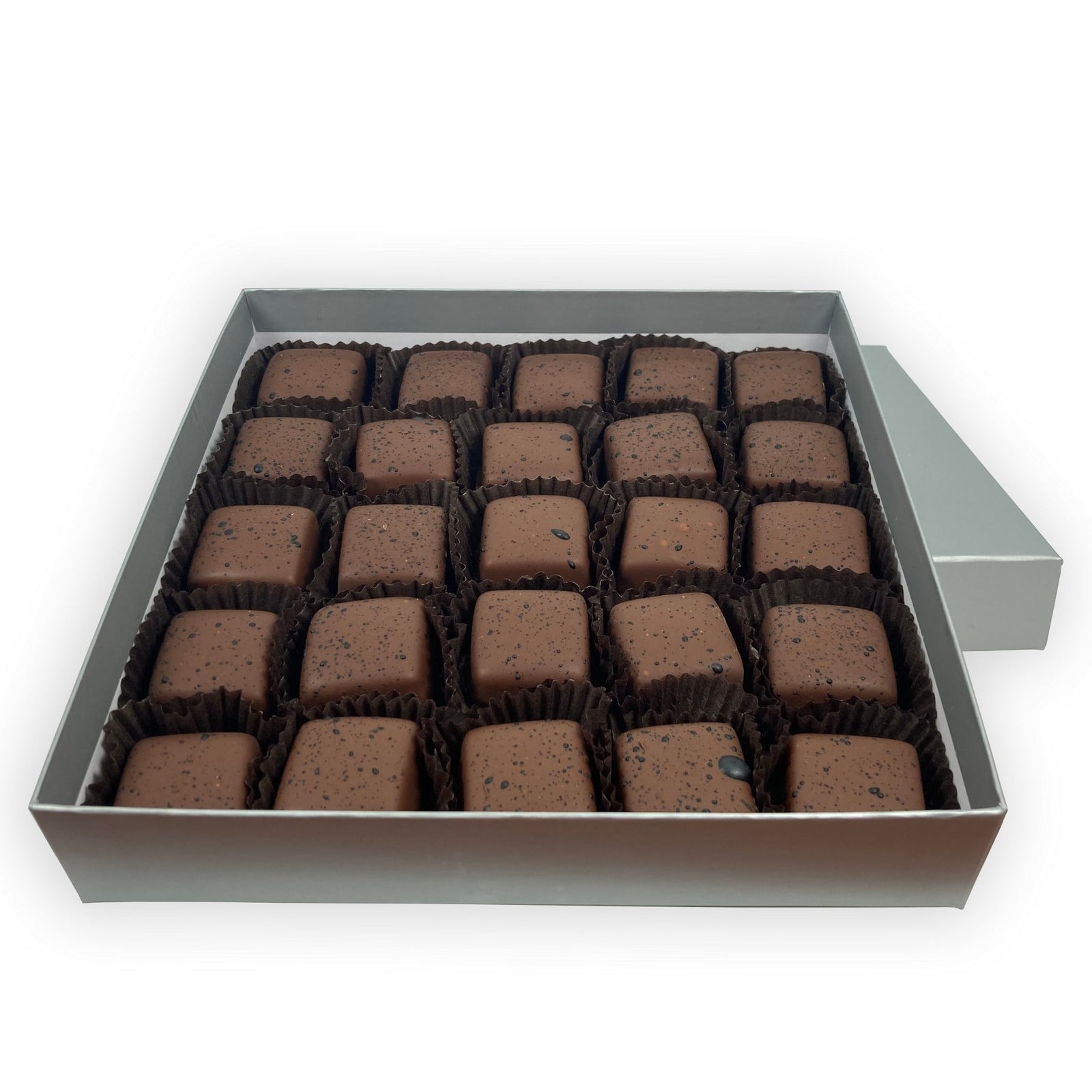 Dilettante Chocolates Smoked Alderwood Truffles in a Bulk 25-Piece arrangement