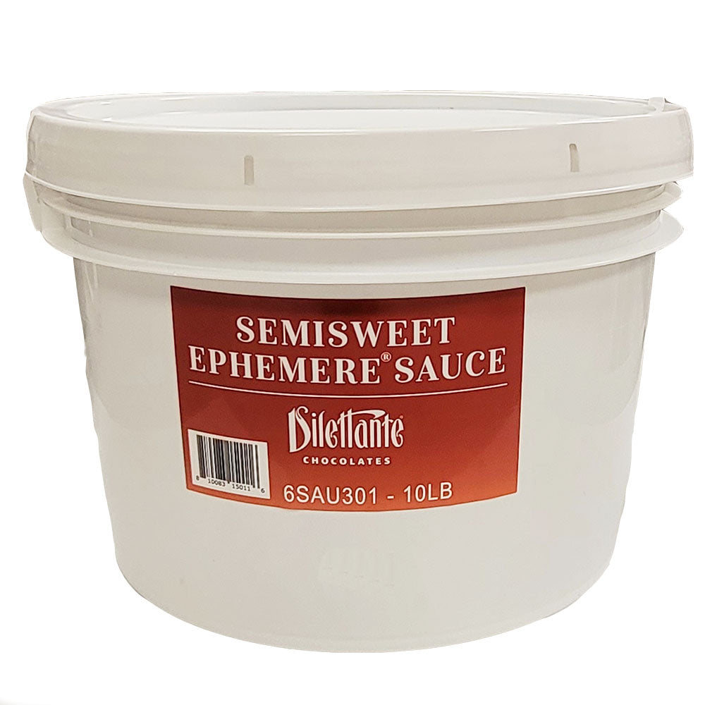 Ephemere Semisweet Chocolate Sauce - Our Signature Flavor in a 10lb Pail