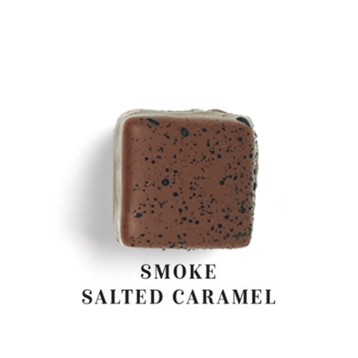 Dilettante Chocolates smoke Caramels in Milk Chocolate featuring Smoked Alderwood salt