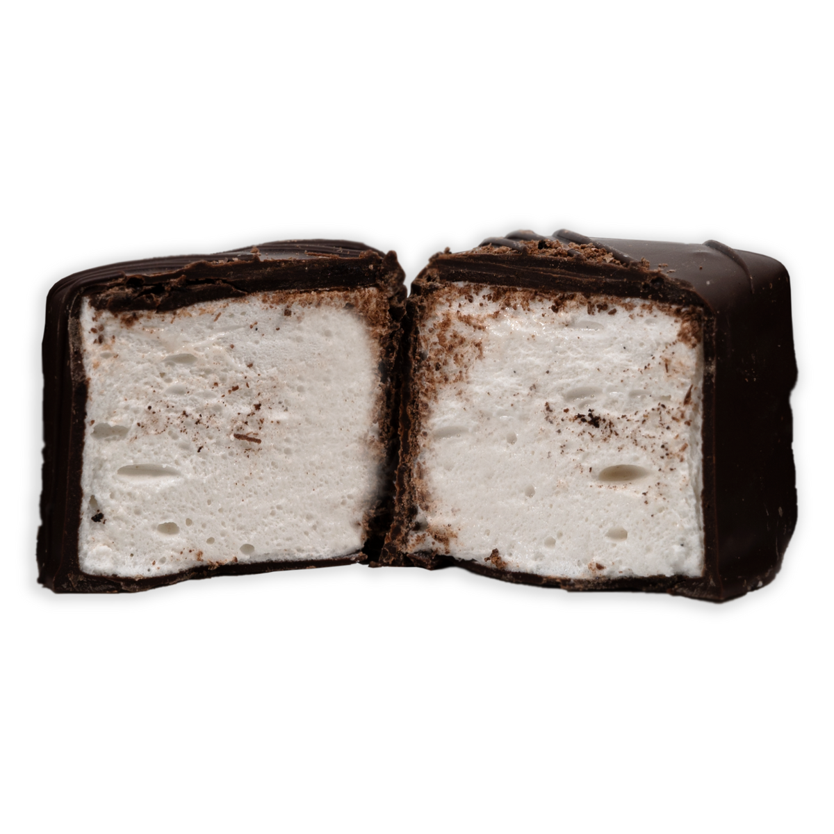 Vanilla Bean Marshmallows in Chocolate
